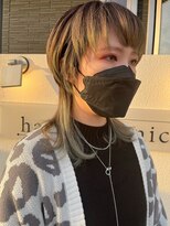 ヘアー テクニカ(hair Technica)&nbsp;広瀬オススメ「マッシュウルフとWカラー♪」