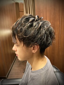 ヒロギンザ 御徒町店(HIRO GINZA) マッシュ×ニュアンスパーマ