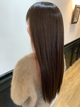 ラポール(RAPPORT) 髪質改善とインナーカラー