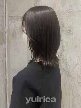 ユルリカ 新宿店(yulrica) ブリーチなしグレージュ×外ハネ_Hy20230915/新宿