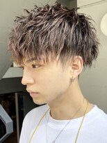 フィフス 栄(fifth)&nbsp;ツイストスパイラルパーマメンズパーママッシュウルフフェード