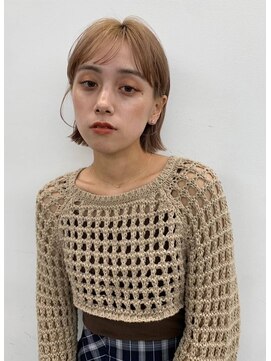 トワ 豊中店(towa) 後毛の可愛いボブ