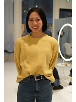 ハイブ 金沢(Hive)&nbsp;ミニボブ　切りっぱなしボブ　髪質改善10代20代