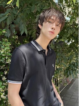 ゼストプール(ZEST POOL) ナチュラルメンズヘア　マレットヘア　ウルフカット　韓国ヘア