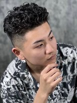 プレミアムバーバー 原宿店(PREMIUM BARBER produce by HIRO GINZA) 宮城リョータ風パーマ