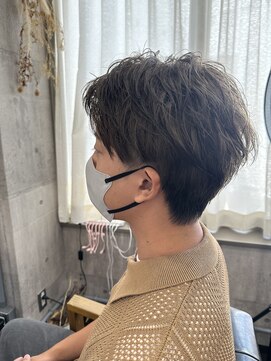 トゥーミー(to mee) 【メンズ】ブリーチ1回！アッシュグレージュ♪【小松】