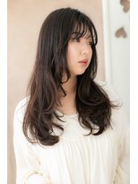 カバーヘア ブリス 上尾西口店(COVER HAIR bliss)&nbsp;グレージュアッシュ大人巻きレイヤーロングZ上尾20代30代40代