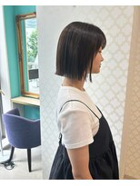 【お客様snap】ぷつっと外ハネボブ