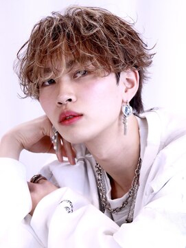 ノン 恵比寿(NoN) ウェーブハイライトラウンドマッシュ