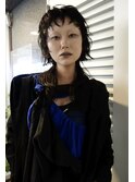 マレットヘアミニボブレイヤーボブシャギーカット