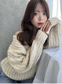 大人可愛いフェミニンレイヤー