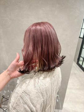 ヘアリゾート レガロ(hair resort REGALO) #エンドカラーピンク