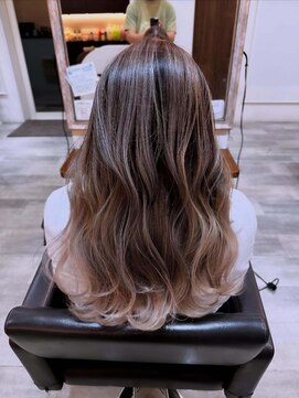 リッシュ 都賀店(Lish) 【バレイヤージュ】