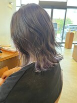 サラビューティーサイト 志免店(SARA Beauty Sight) 【琉希也style】ホワイトラベンダーカラー