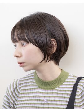 ルプラ ガーデン(le-pla garden) マッシュショート#黒髪#耳掛けショート#くびれショート#ボブ