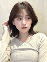 ロンドリメゾン 原宿(Lond re Maison.)&nbsp;オリーブグレー/韓国風巻き/レイヤーカット/マロンベージュ/原宿