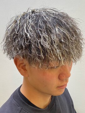 ルースト 京都駅前店(ROOST) メッシュツイストスパイラル刈り上げマッシュ/barber/京都駅