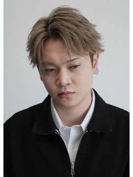 メンズフェザーショート