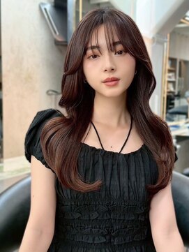 髪質改善/縮毛矯正/ミディアムレイヤーカット似合わせカット池袋