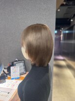 エン 栄店(enne)&nbsp;大人ガーリー/ダークアッシュ/ミディアムレイヤーカット/栄