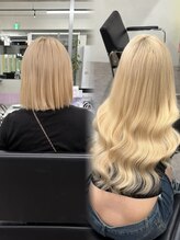 最高級人毛シールエクステで更に上のデザイン提案が可能！