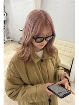 シー ヘアデザイン(see hair design)&nbsp;ピンクベージュ