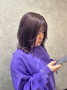ヘアーワークス ボナ(HAIR WORKS bona.) ボブ ゆるっとセット