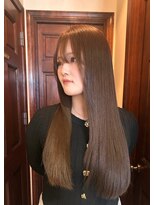 フランジェッタヘアー(Frangetta hair)&nbsp;初カラー♪担当内城