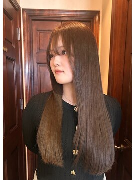 フランジェッタヘアー(Frangetta hair) 初カラー♪担当内城