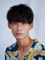 アロ 渋谷(Alo) ニュアンスパーマ/センターパート/波巻きツイストスパイラル渋谷