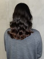ヘアサロン エン(hair salon en.) コテ巻き風パーマ