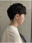 メンズマッシュ メンズパーマ ニュアンスパーマ