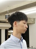 波巻きツイストスパイラル/リバースセンターパート/表参道駅