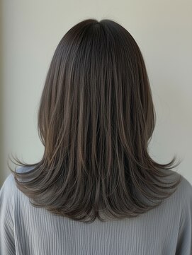 ディアーナ(DIANA) 髪質改善カラーダークグレージュくびれレイヤーカット夏カラー