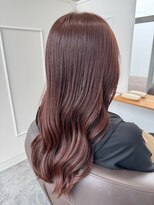 ユニヘアデザイン 徳島店(Uni. hair design)&nbsp;【秋のトレンドカラー】透明感抜群！ピンクブラウン◎
