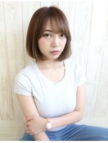 イロ ジェイアール JR奈良店(IRO)&nbsp;寒色ベージュワンカールボブ