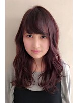 ワインレッドカラー 担当 本田奈穂美