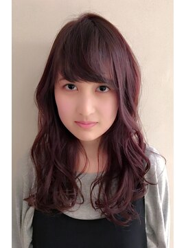 ロンド 銀座(Lond) ワインレッドカラー 担当 本田奈穂美