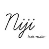 ニジ ヘアメイク(Niji hair:make)のお店ロゴ