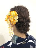 【高田馬場/aoba】浴衣ヘアセット/アレンジ/編み込み/ツイスト