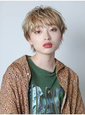 short(ショートウルフ、ブロンドアッシュ、野暮)