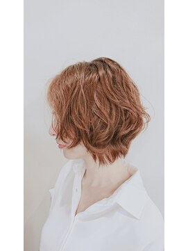美容室 クリア 無造作にボブ
