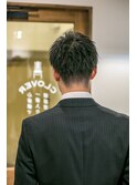 アップバンクツーブロックショート