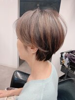 シェル 吉祥寺(shell)&nbsp;シルエットが素敵な前下がりボブ