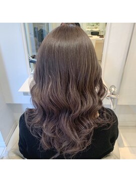 アッシュ 武蔵小金井店(Ash) ＼ラベンダーグレージュ×韓国巻き／