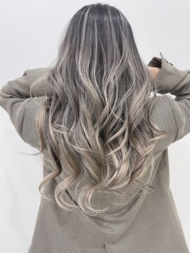 ジゼル(gisele) （稲毛）sheer grey balayage