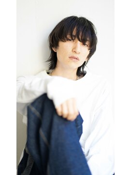 ビビト(bibito) bibito メンズウルフ　ニュアンスパーマ　ウルフカット　パーマ