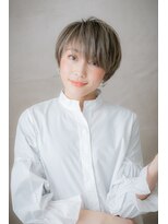 カバーヘア ブリス 戸田公園西口店(COVER HAIR bliss)&nbsp;外国人風ハイライトカラーマッシュヘアY戸田公園10代20代30代