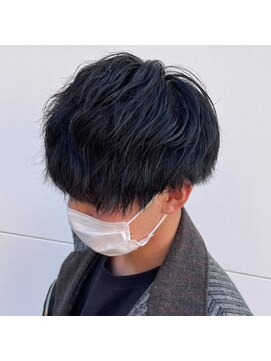 メンズヘアサロン トーキョー(Men's hair salon TOKYO.) マッシュ×ゆるツイストスパイラル