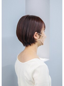 ノード(NODO) 【どの角度からでも綺麗なシルエット】ナチュラル丸みショート♪